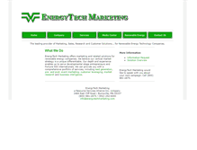 Tablet Screenshot of energytechmarketing.com